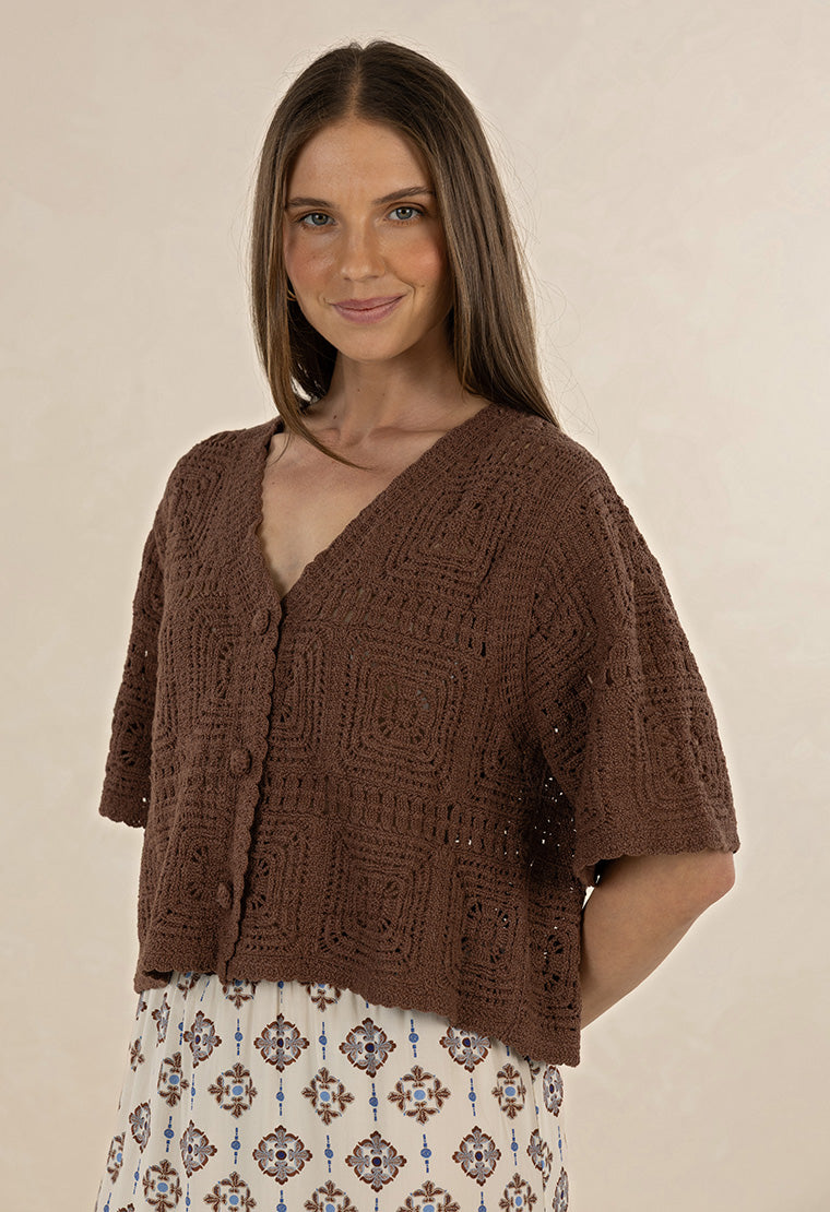 Dylan Cardigan - Mocha