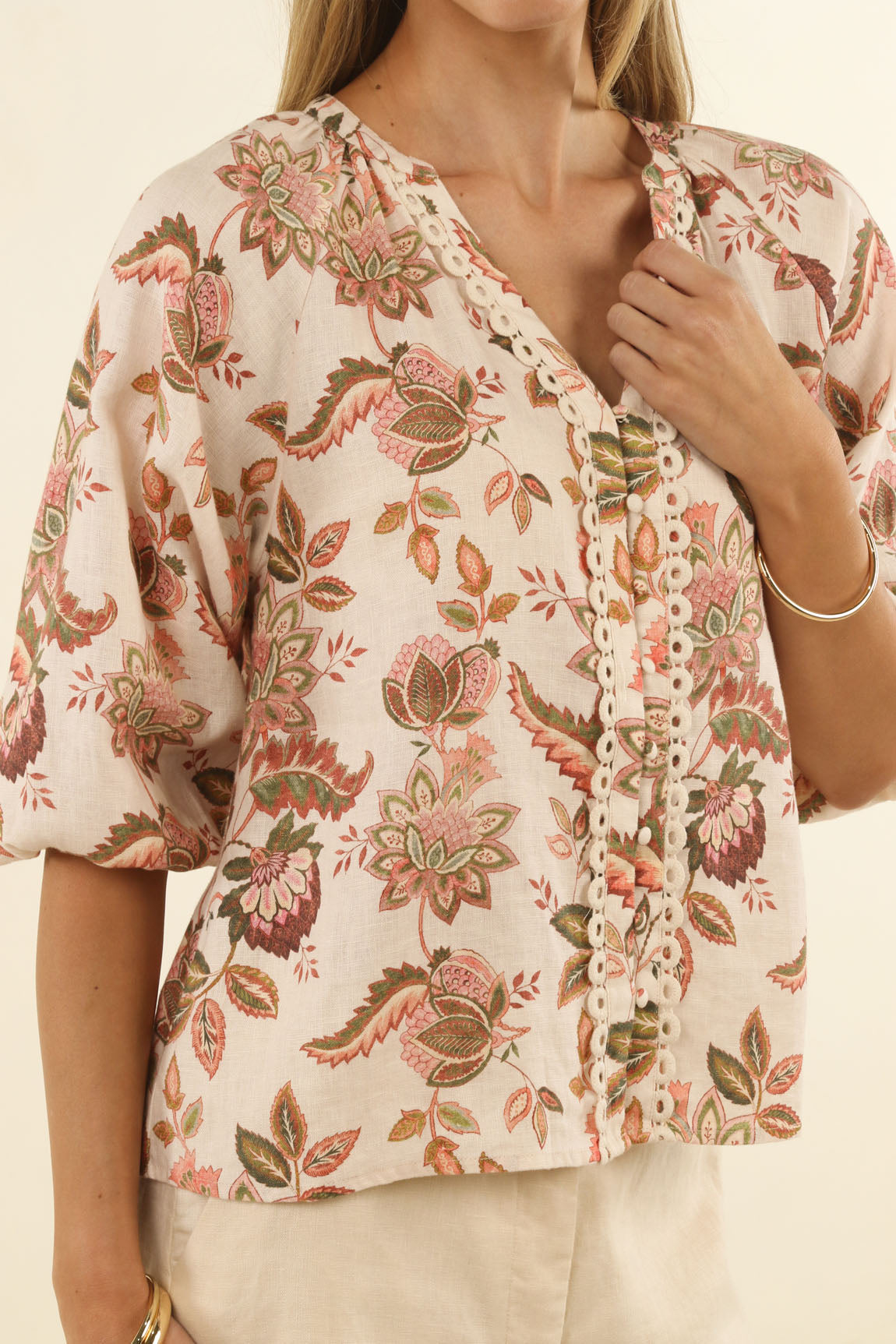 Bohemian Rose Blouse from Humidity Lifestyle