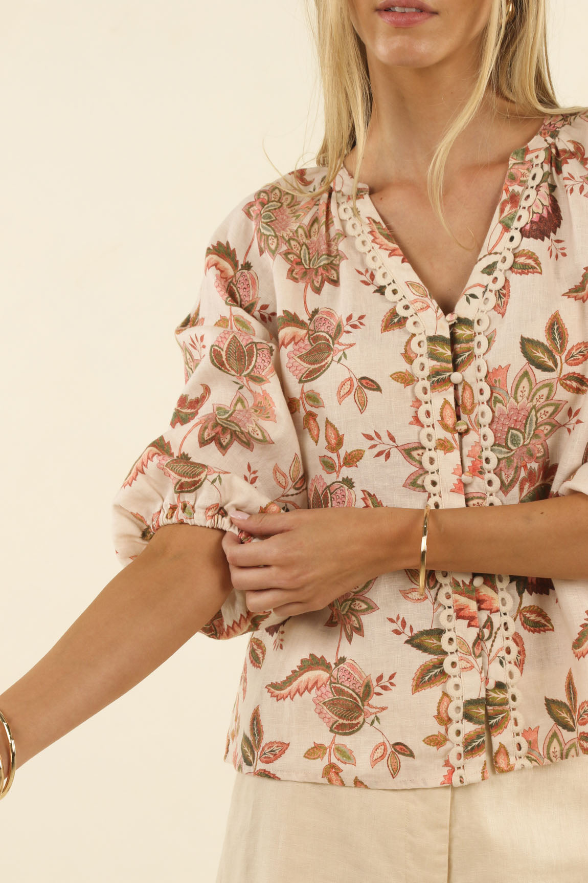 Bohemian Rose Blouse from Humidity Lifestyle