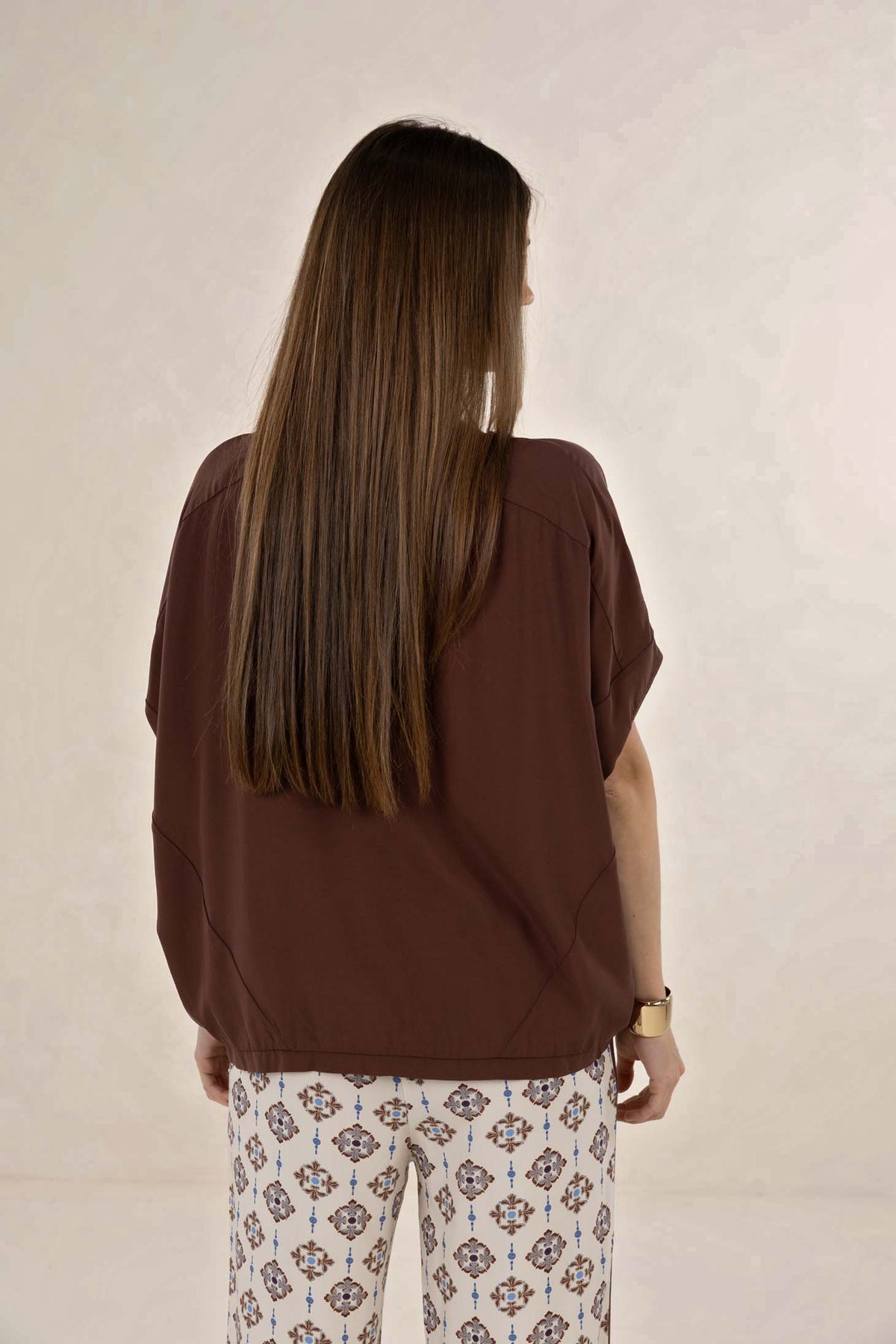 LUSH TOP from Humidity Lifestyle in Cacao