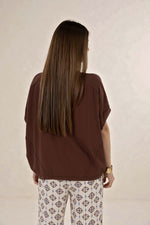 LUSH TOP from Humidity Lifestyle in Cacao