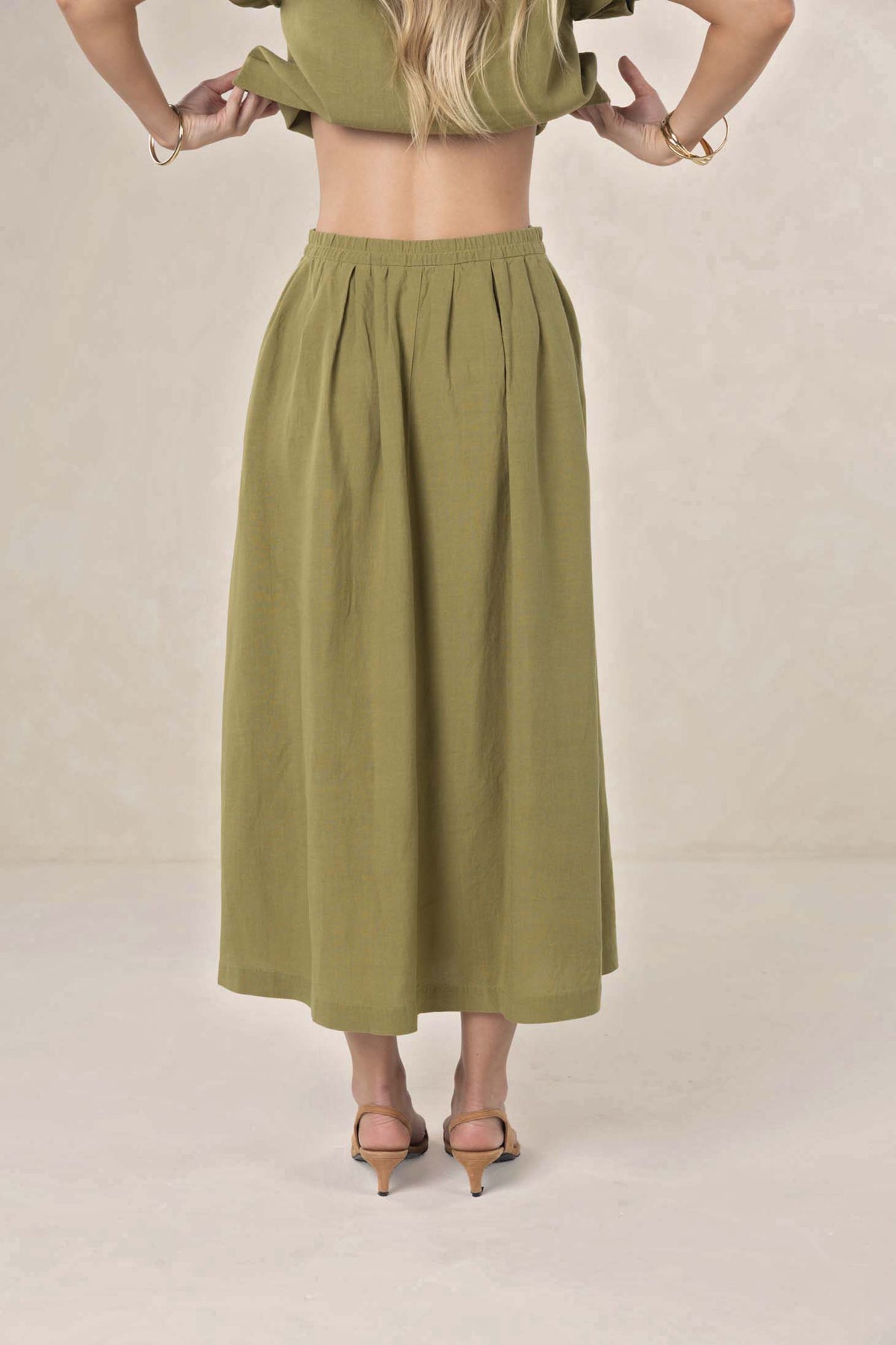 Sola Skirt - Olive