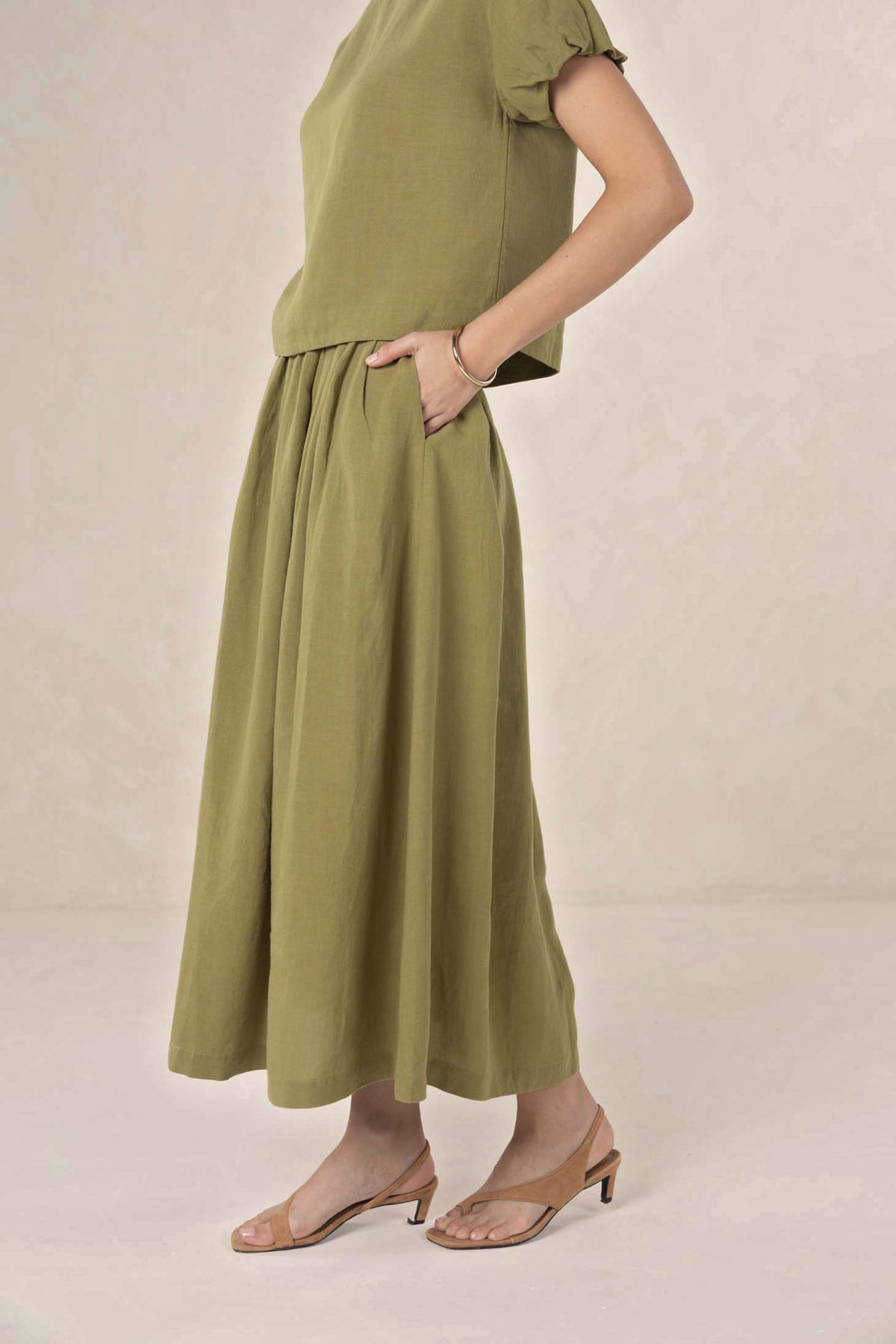 Sola Skirt - Olive