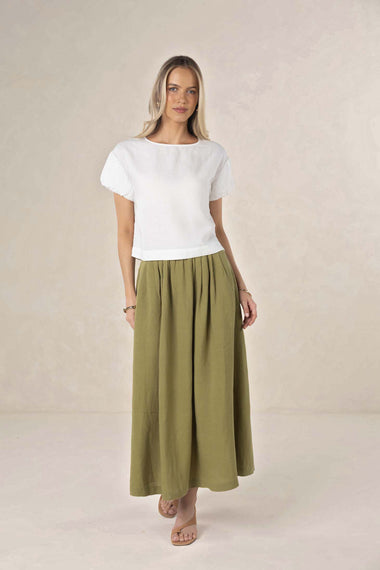 Marise Top from Humidity Lifestyle - White