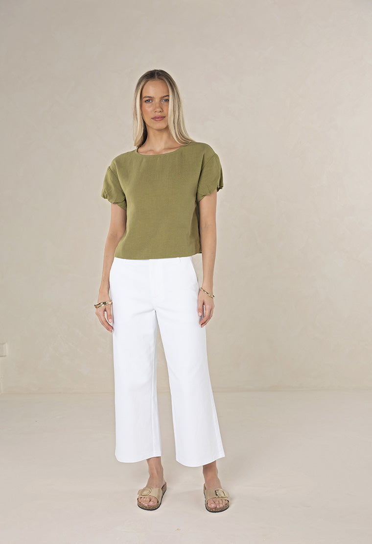 Marise Top from Humidity Lifestyle - Olive