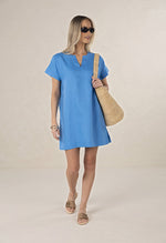 Yana Dress - Cornflower Blue
