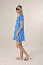 Yana Dress - Cornflower Blue