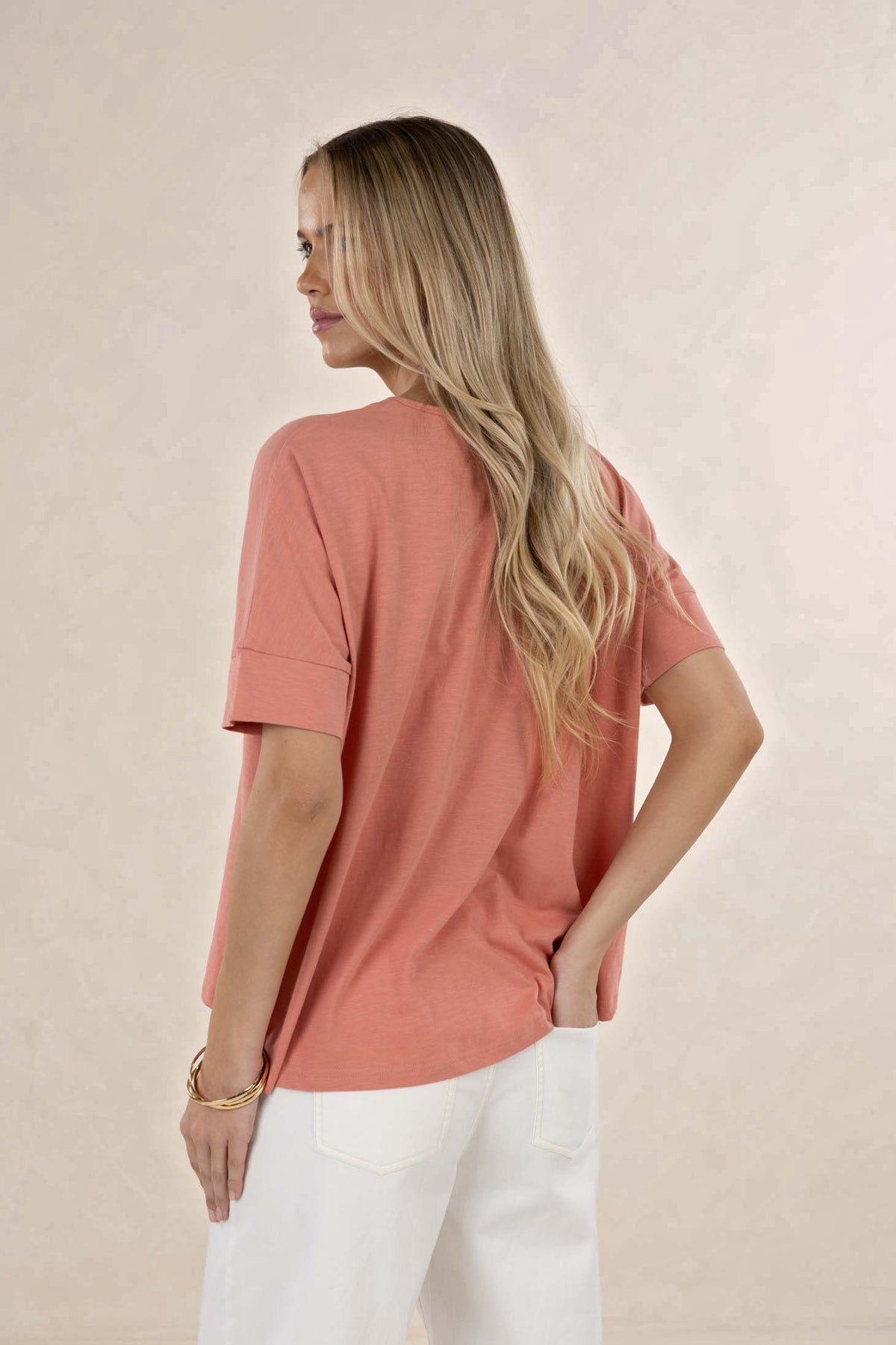 Dippy Tee from Humidity lifestyle - Terracotta