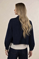 Ivy Denim Jacket from Humidity Lifestyle - Dark Denim