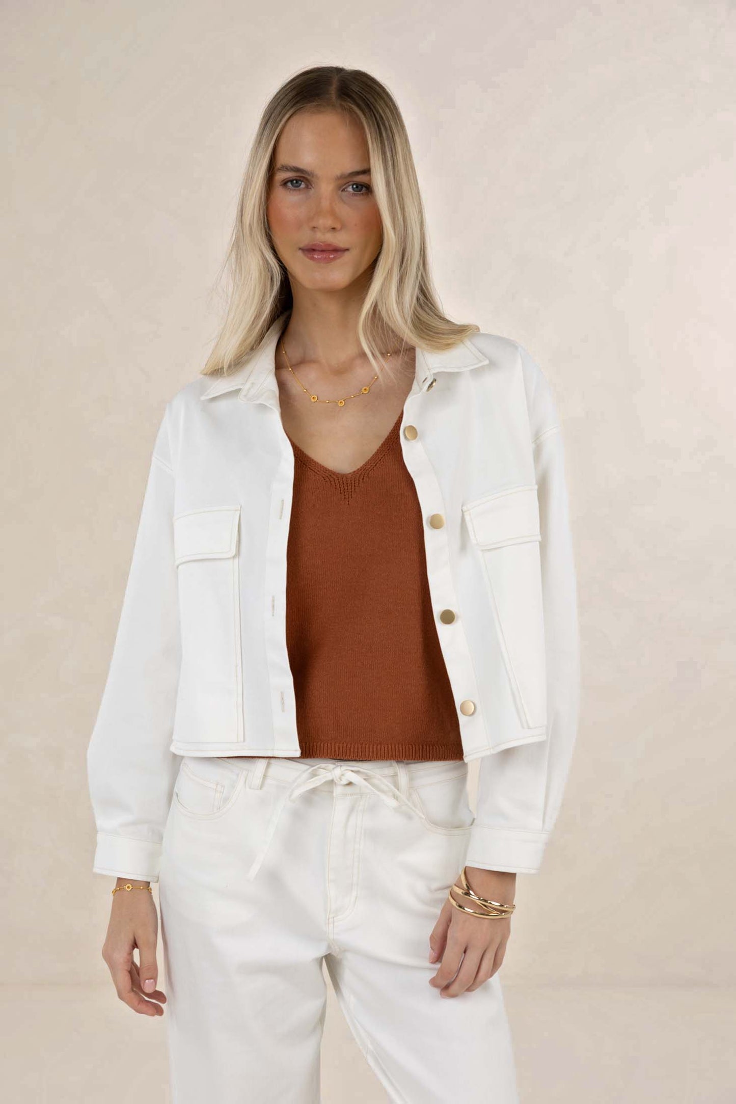 Ivy Barrel Jean from Humidity Lifestyle - Ivory