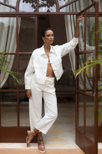 Ivy Barrel Jean from Humidity Lifestyle - Ivory