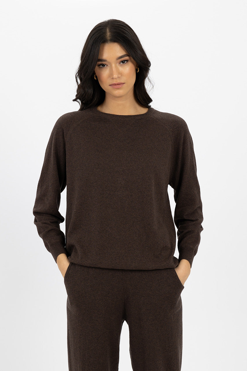 LEXIE SWEATER - Expresso Colour