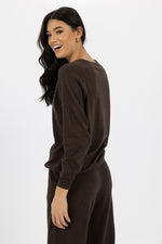 LEXIE SWEATER - Expresso Colour