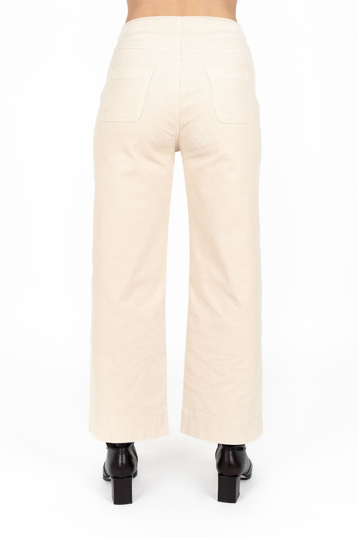 FLEETWOOD CORD JEANS - VANILLA COLOUR