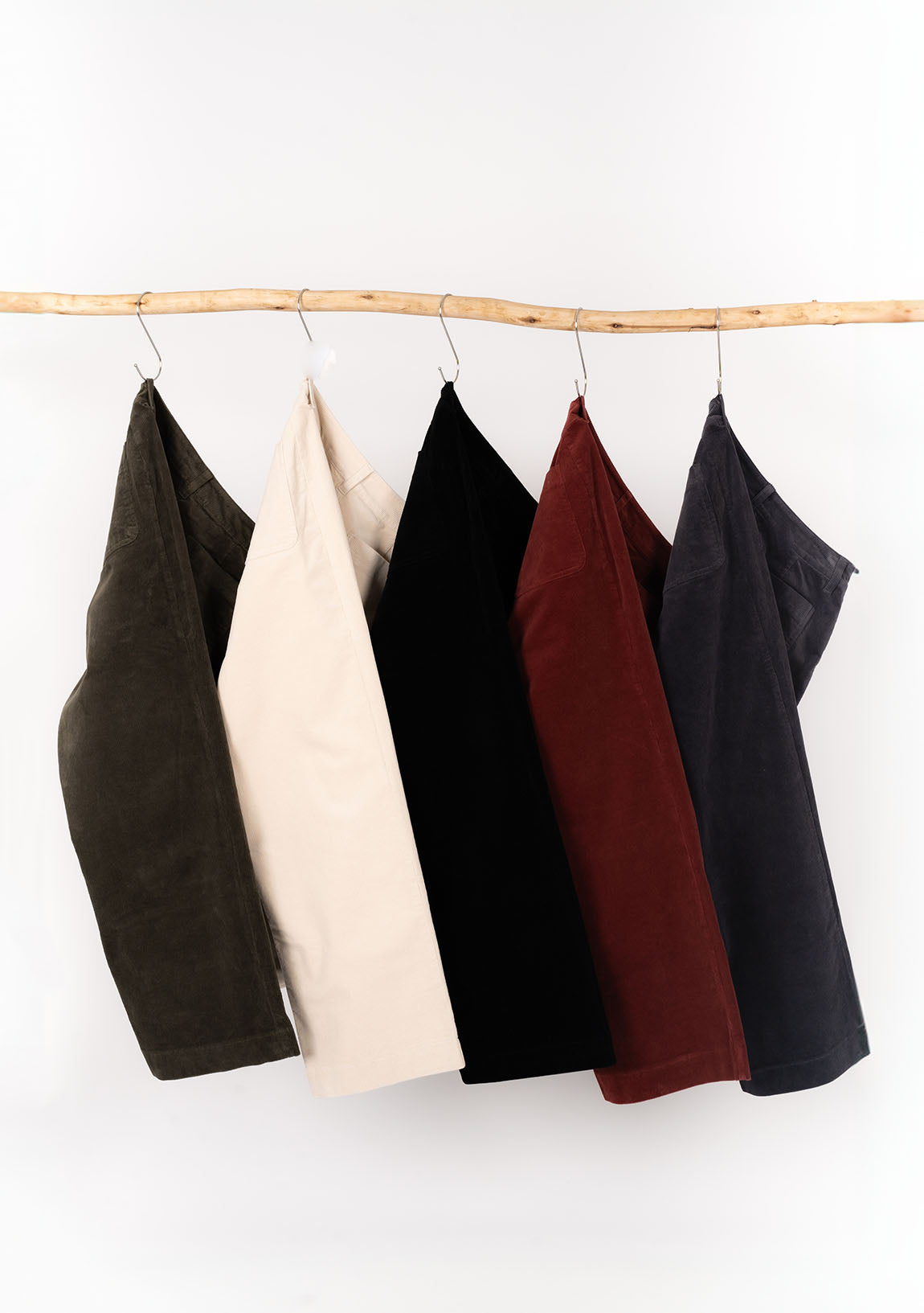 SUKI CORD PANT - MOSS