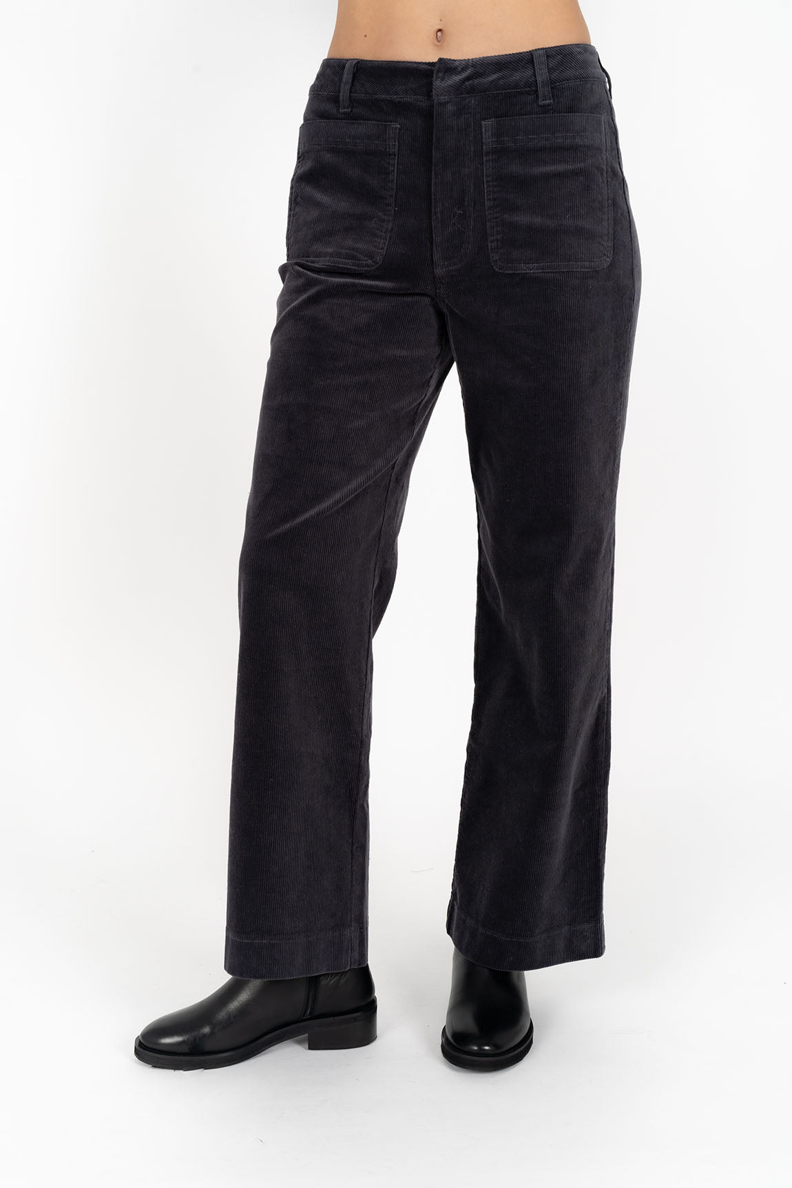 FLEETWOOD CORD JEANS - STORM COLOUR