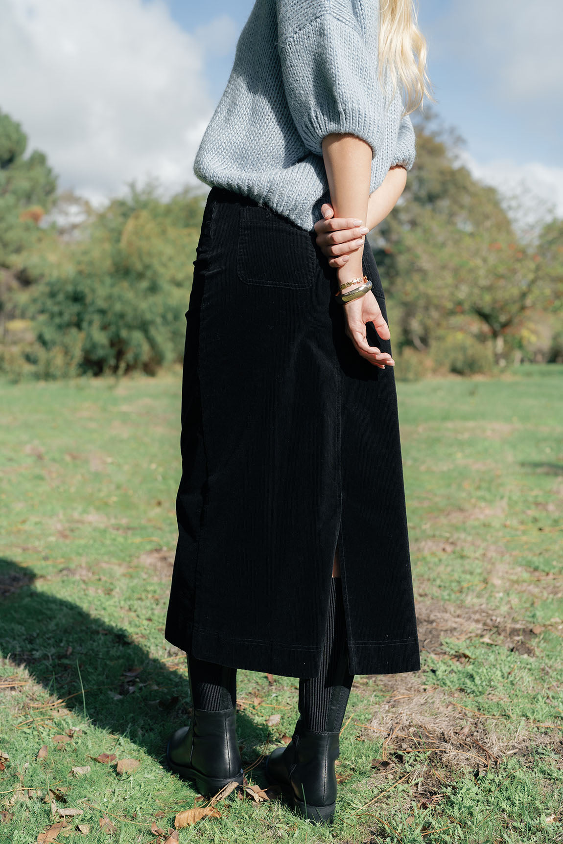 Billie Cord Skirt