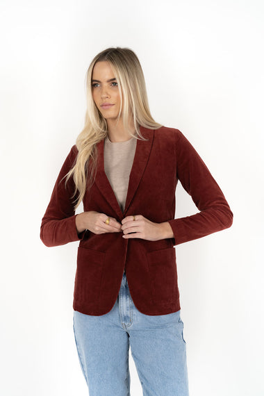 Blondie Jacket - Rust Colour
