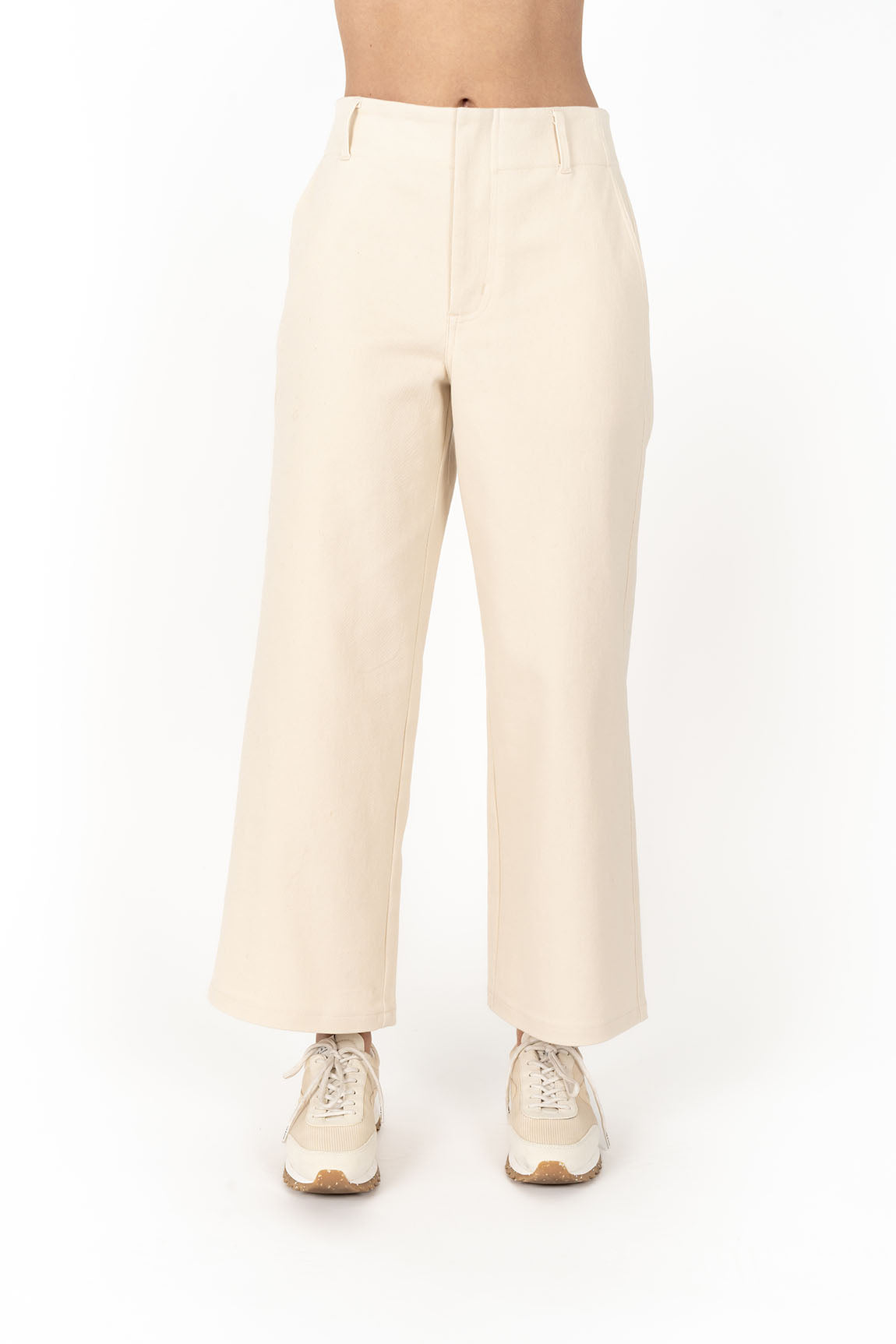 MARGOT DRILL PANT - SAND