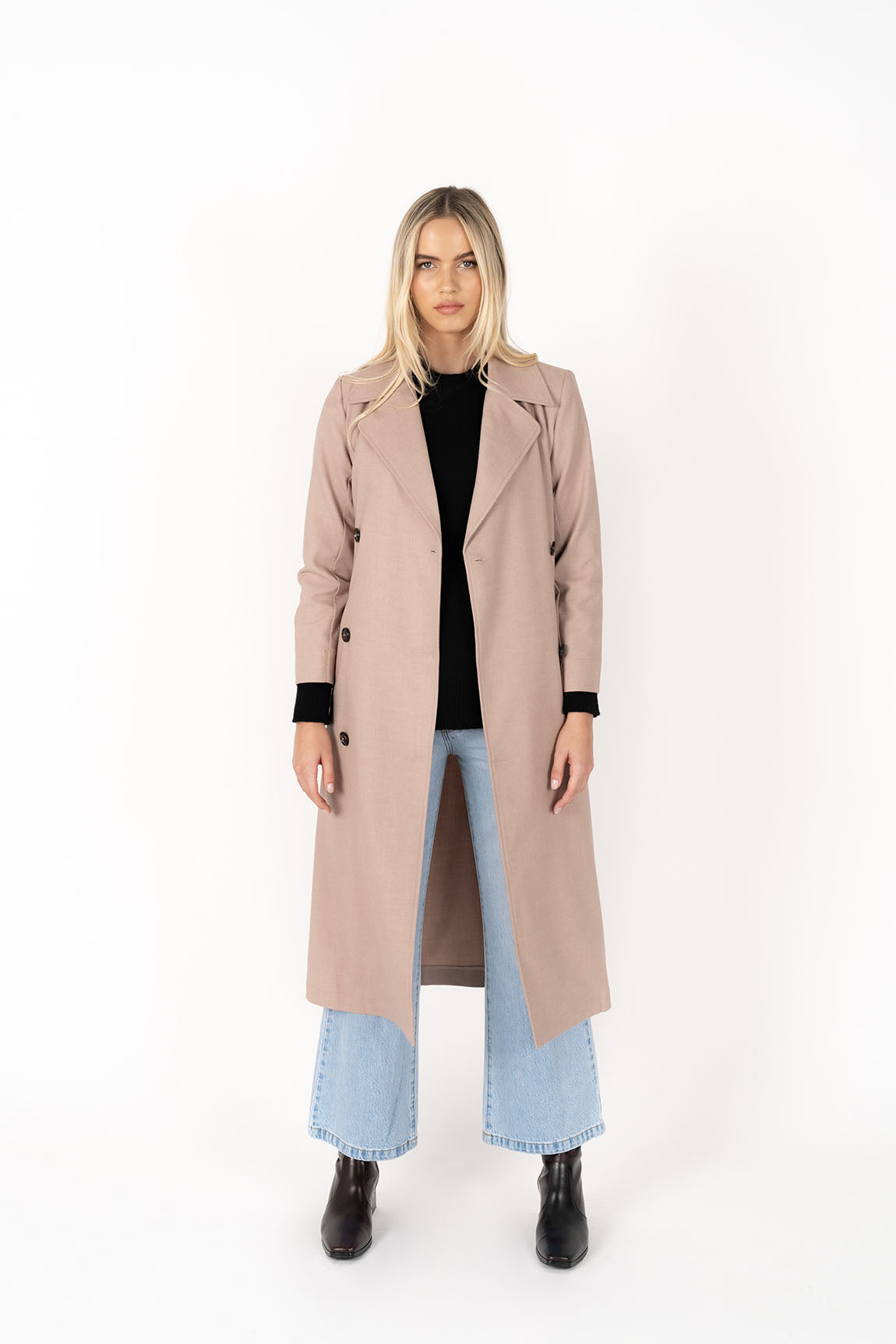 COSMO TRENCH - BARK COLOUR