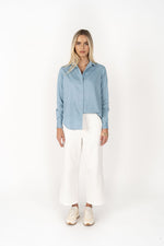 The Chambray Shirt - Light Blue