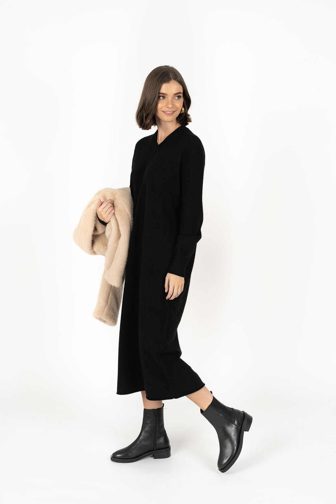 Whisper Dress - Black
