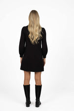 Remix Shift dress from Humidity Lifestyle - Black