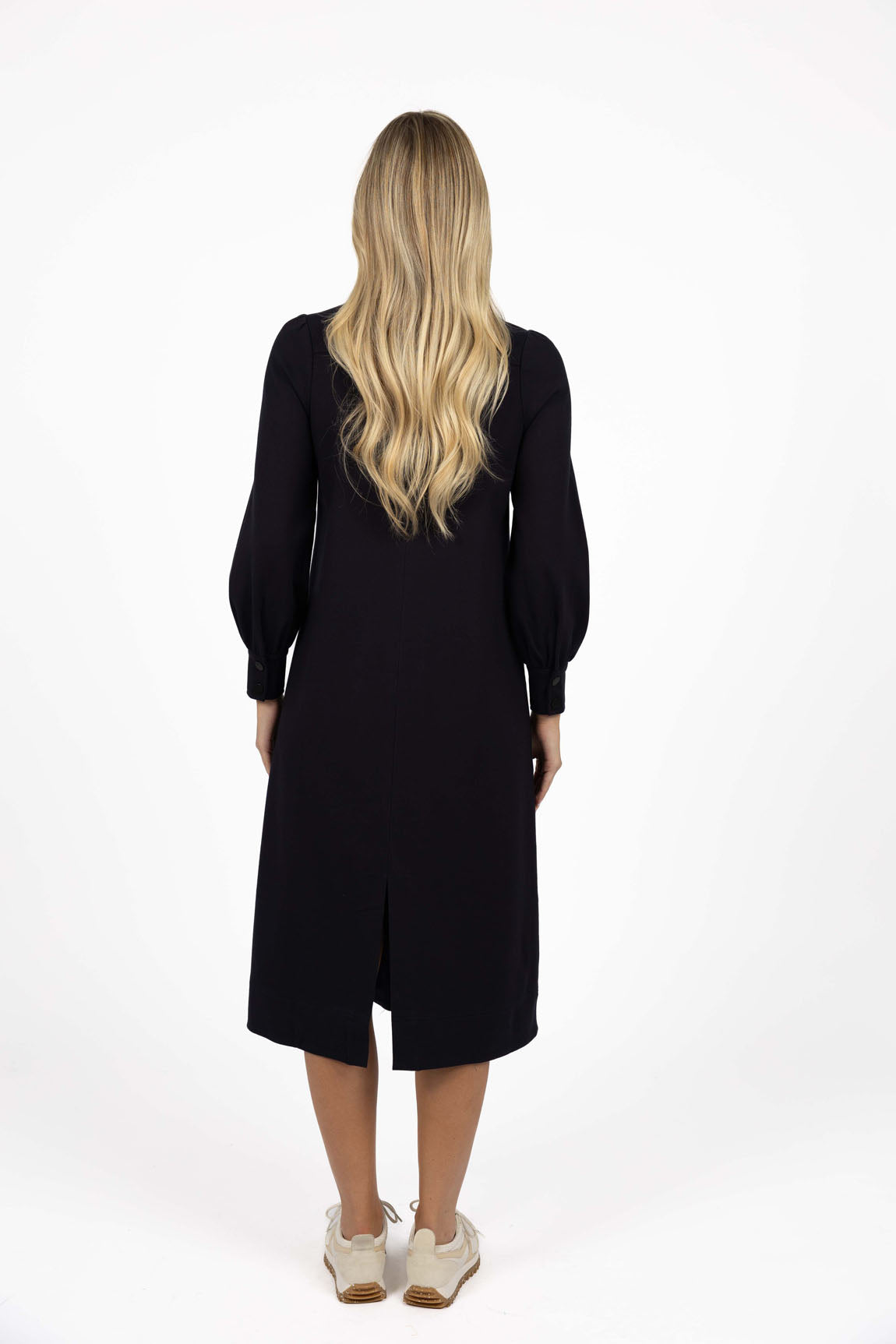 Dune Midi Dress from Humidity Lifestyle - Navy colour