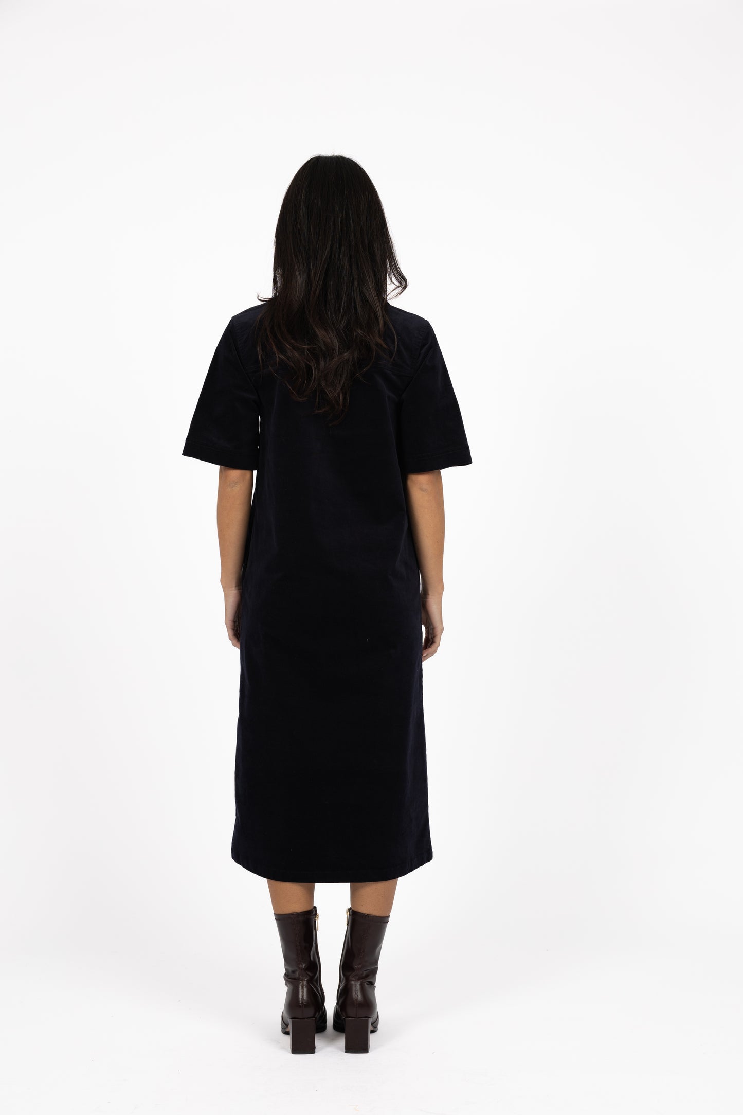 Amici Cord Dress from Humidity Lifestyle - Indigo