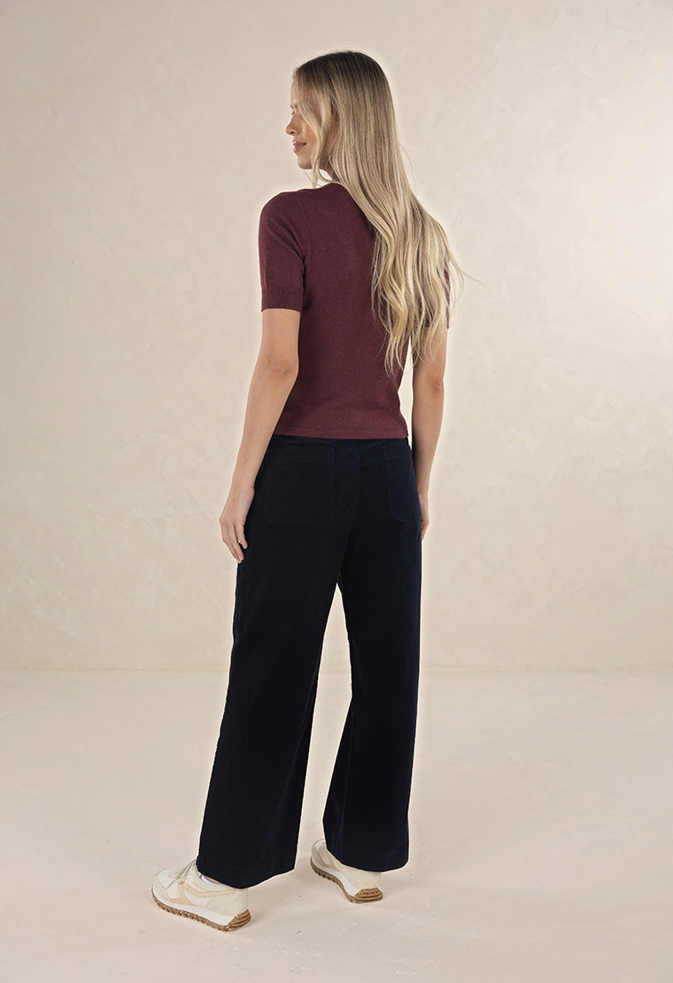 Vera top from Humidity Lifestyle - Claret