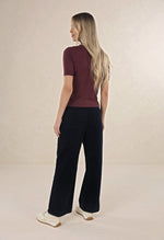 Vera top from Humidity Lifestyle - Claret