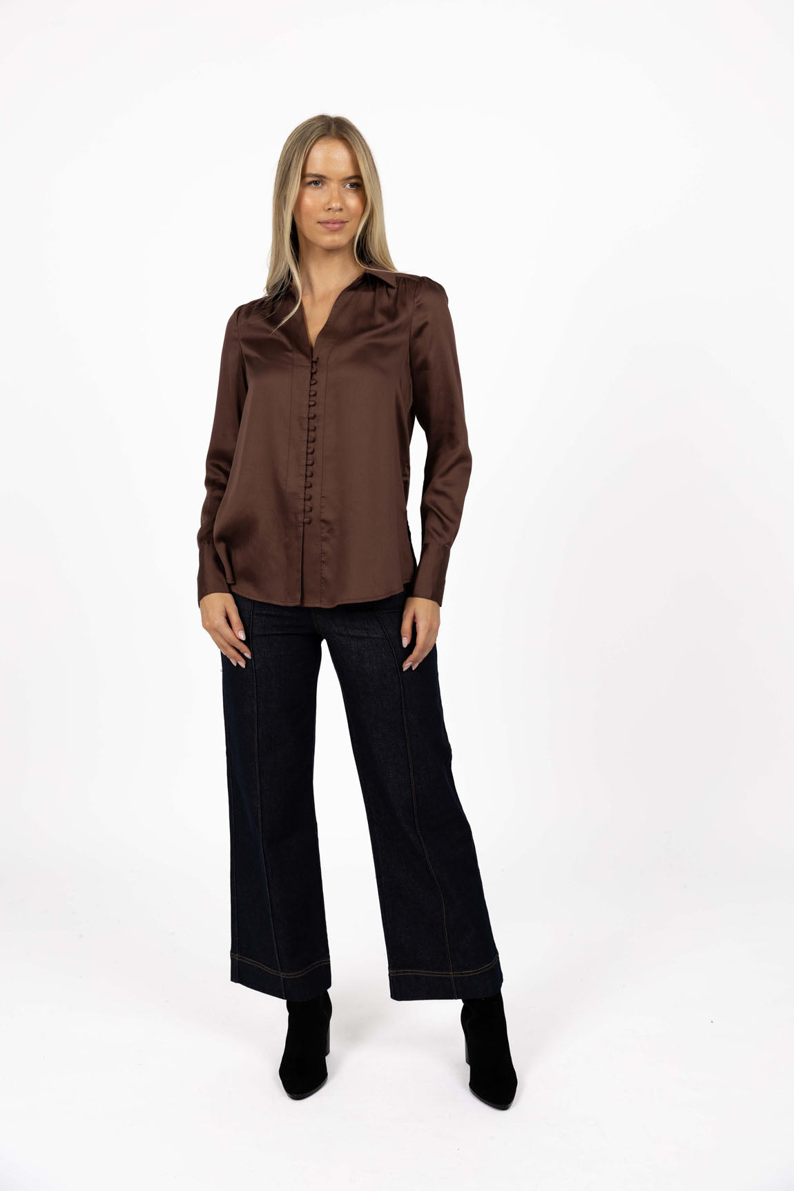 Poppy Shirt - Cocoa