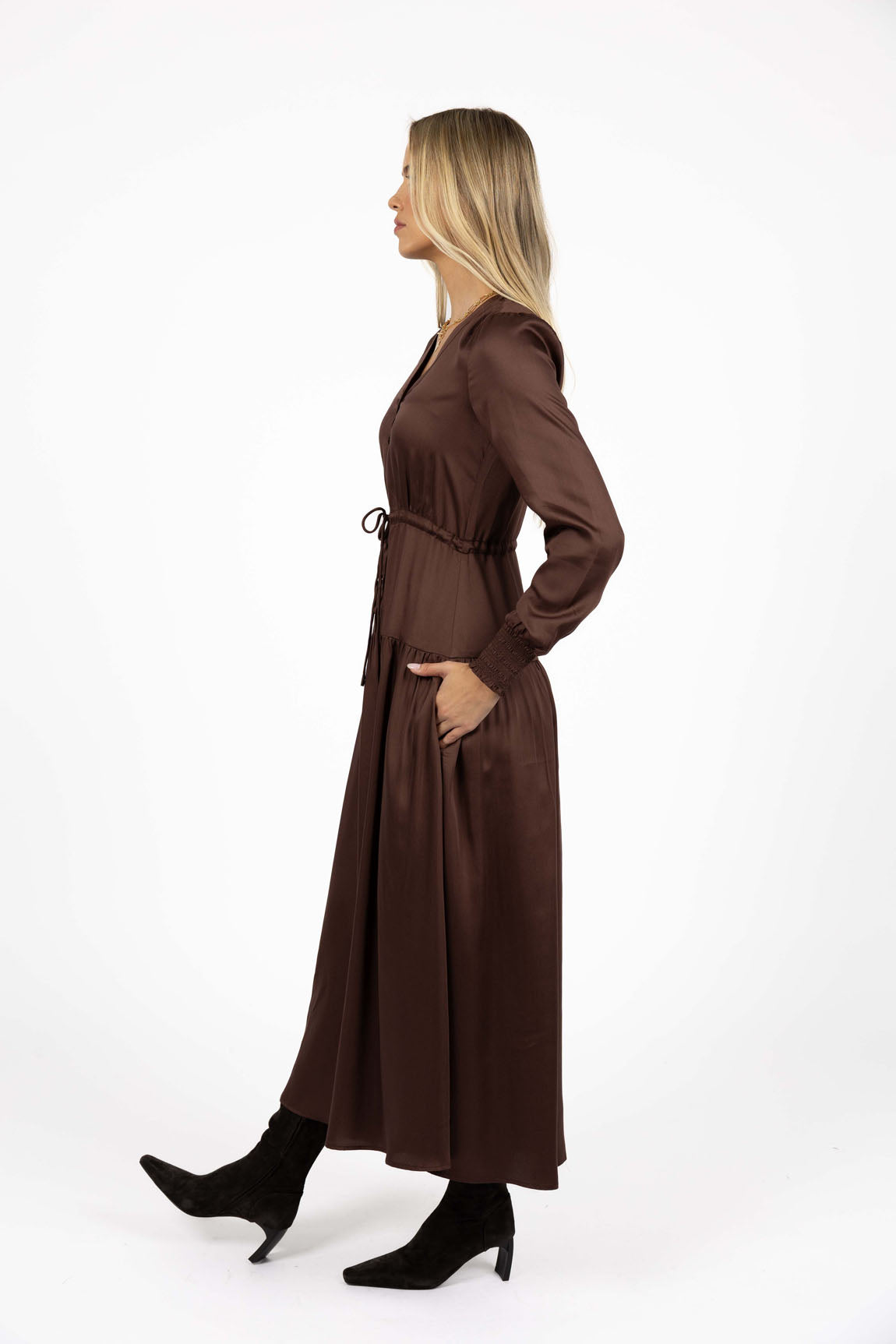 Celeste Dress - Cocoa