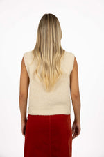 Monet Vest from Humidity Lifestyle - Cream colour