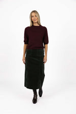 Grace Top from Humidity Lifestyle - Merlot