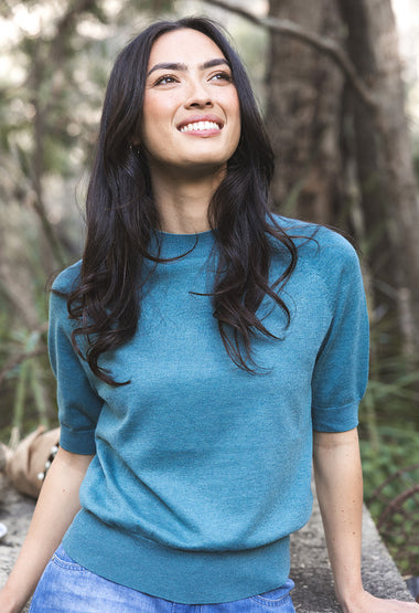 Aurora Top from Humidity Lifestyle - Turquoise