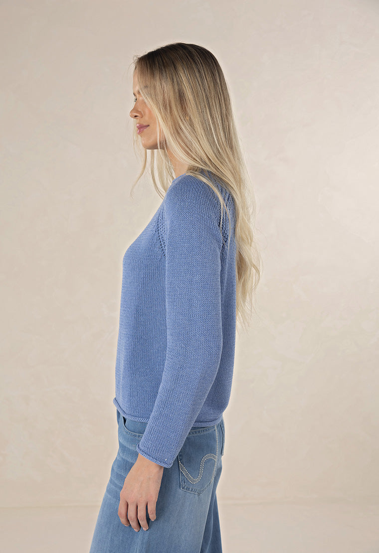 Humidity Lifestyle Haven jumper - Denim Blue