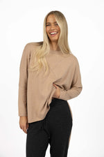 Grande Sweater from Humidity Lifestyle - Latte colour