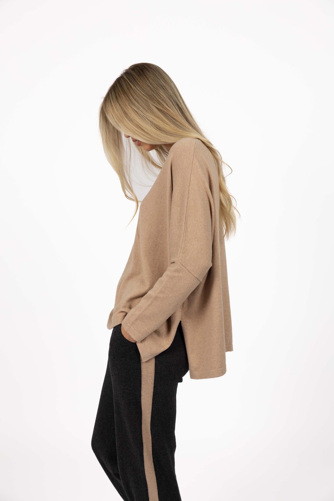 Grande Sweater from Humidity Lifestyle - Latte colour