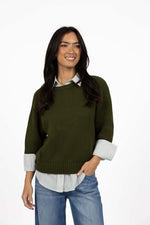 Transit Jumper from Humidity Lifestyle - Olive