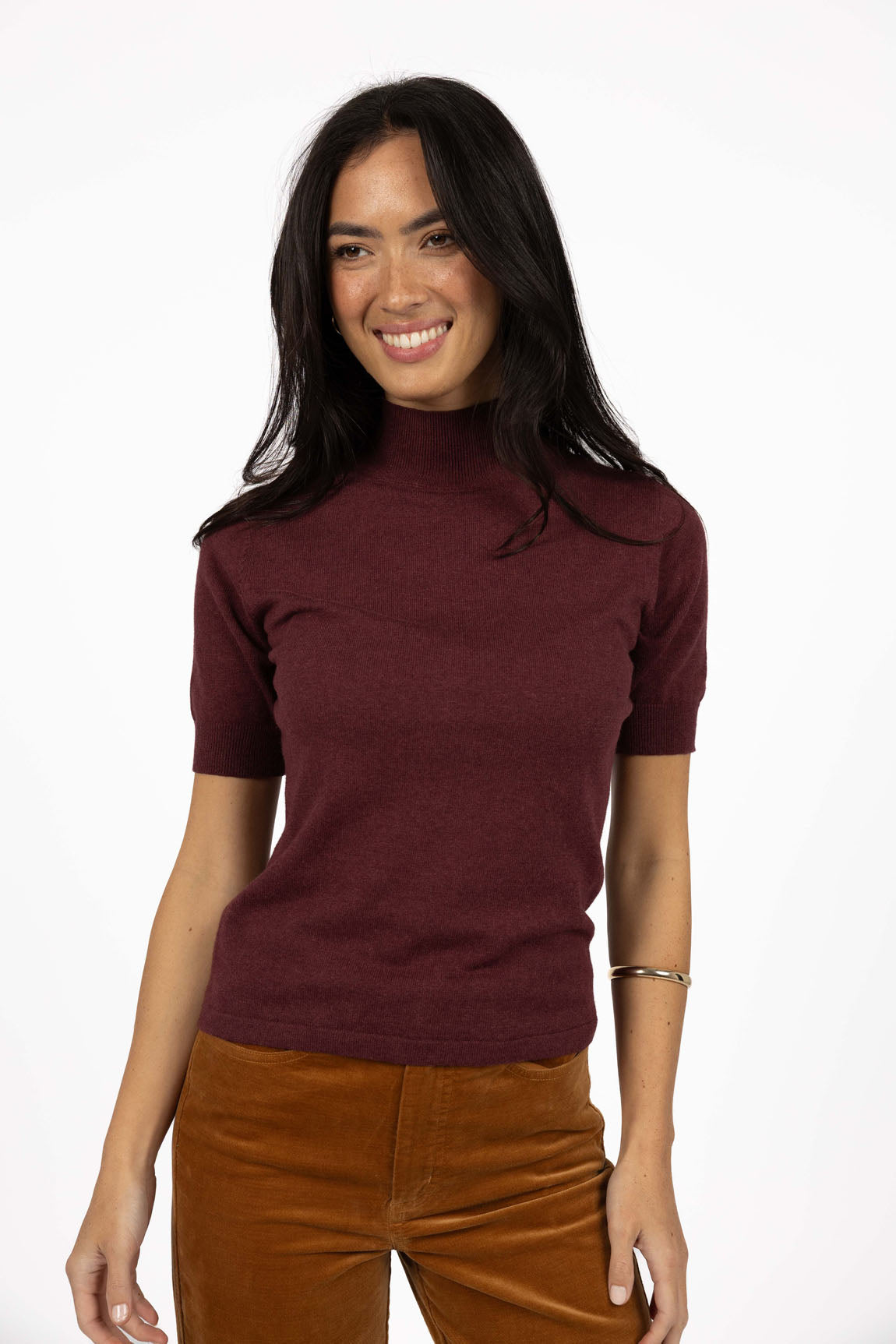 Vera top from Humidity Lifestyle - Claret