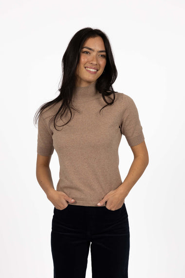 Vera top from Humidity Lifestyle - Hazelnut