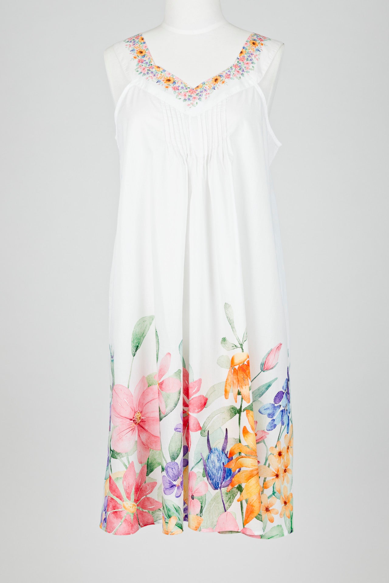 Carmen Kristen Countess - Sunflower Summer Cotton nightie