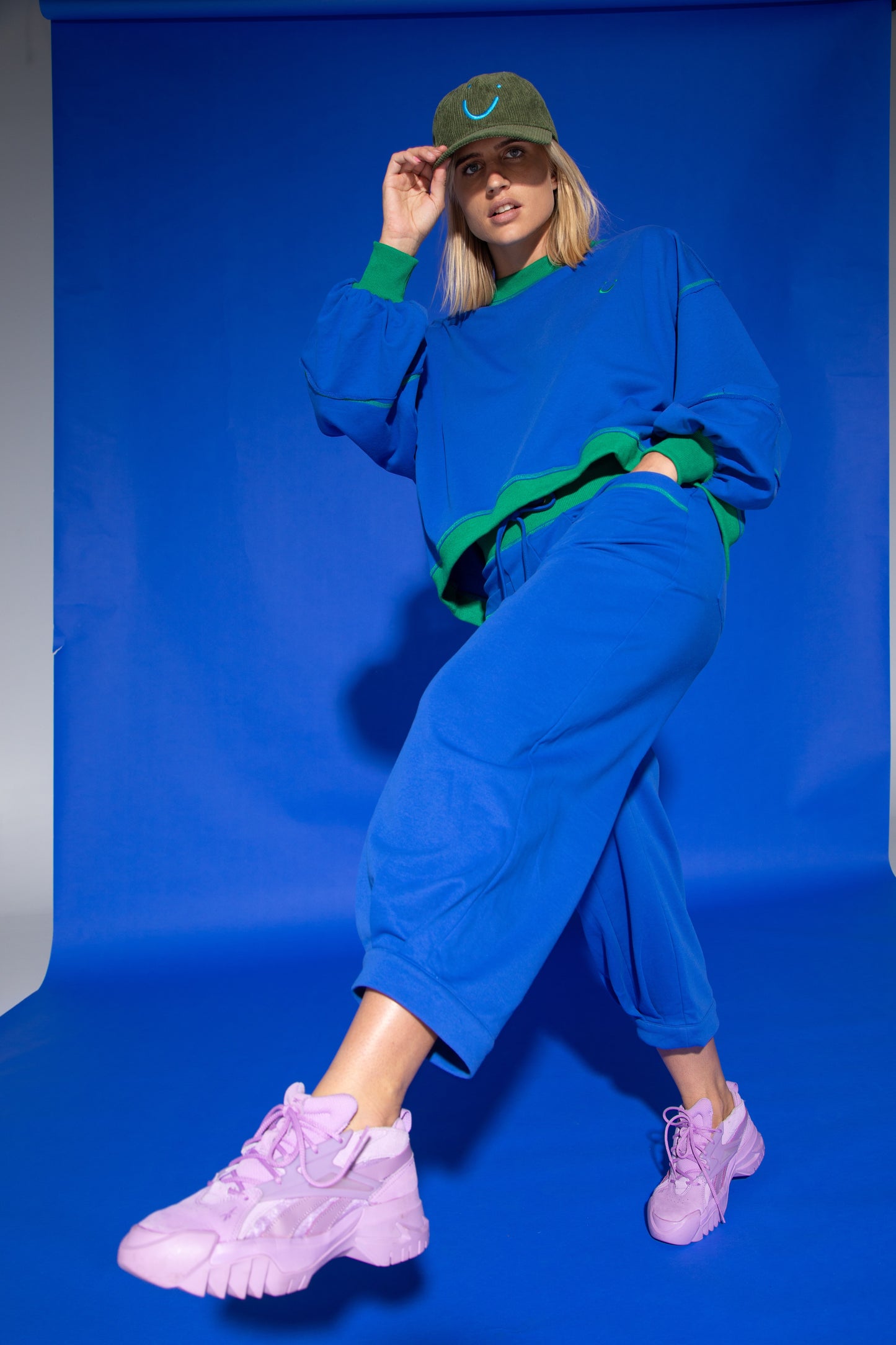 Boom Shankar Guru Trackpant - Cobalt