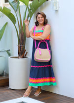 Liv & Milly Joanna Bag- Patent Pink