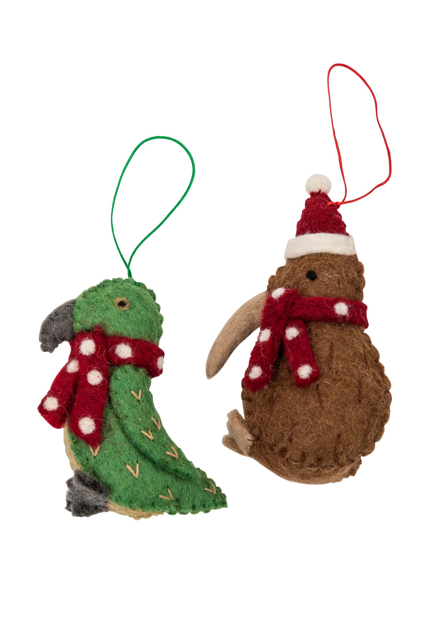 Pashom  Christmas Kiwi Bird with Hat