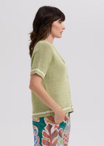 LD & Co Textured short sleeved Cardigan