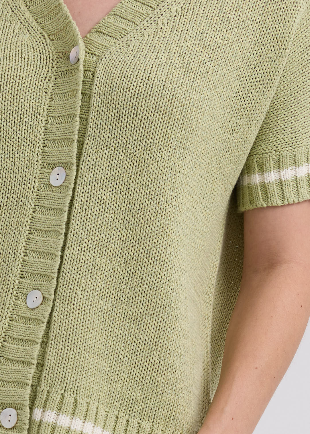 LD & Co Textured short sleeved Cardigan