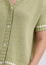 LD & Co Textured short sleeved Cardigan