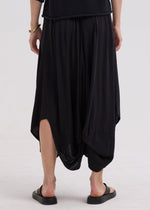 LD & Co Drape Bottom Skirt - Cocoa colour